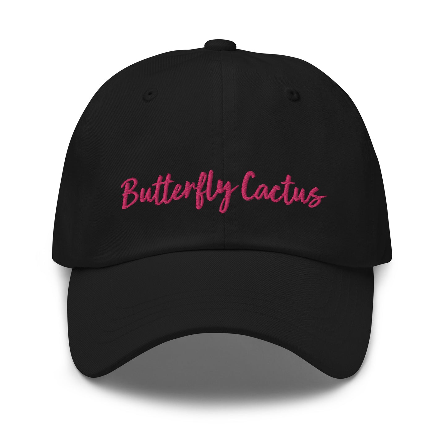 Pink Butterfly Cactus Mama Hat