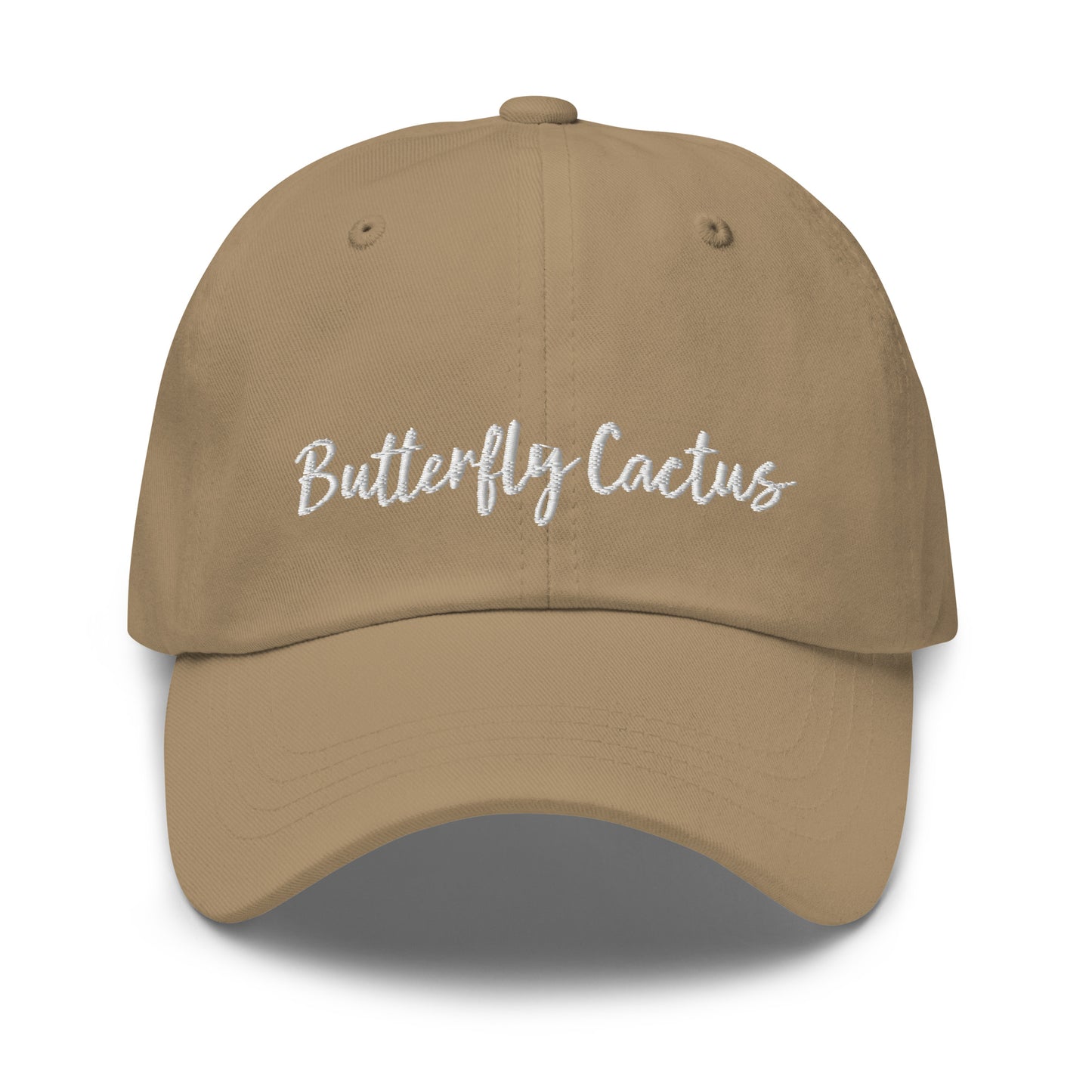 White Butterfly Cactus Mama Hat