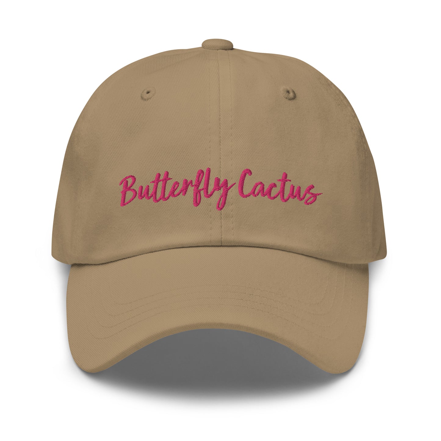 Pink Butterfly Cactus Mama Hat