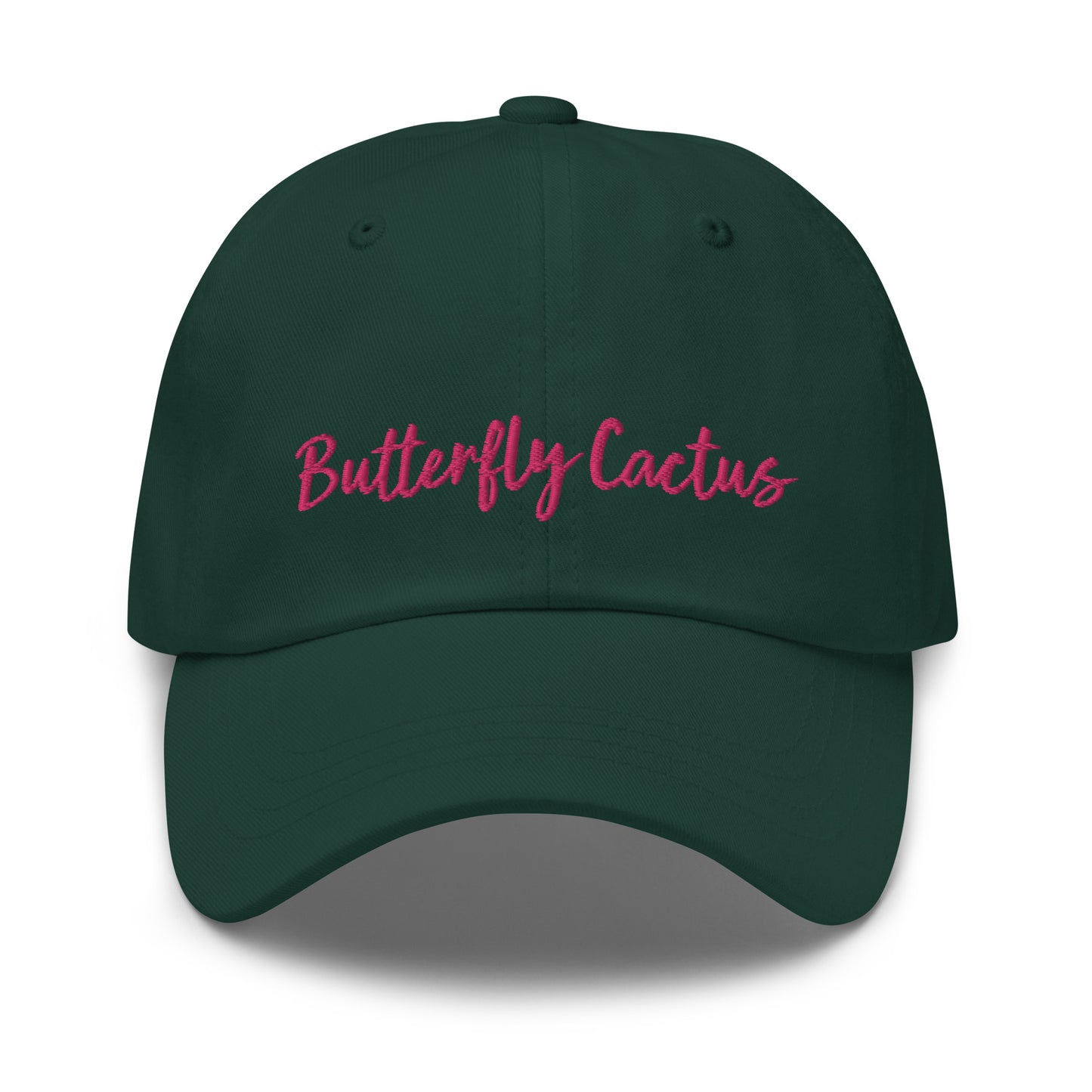 Pink Butterfly Cactus Mama Hat