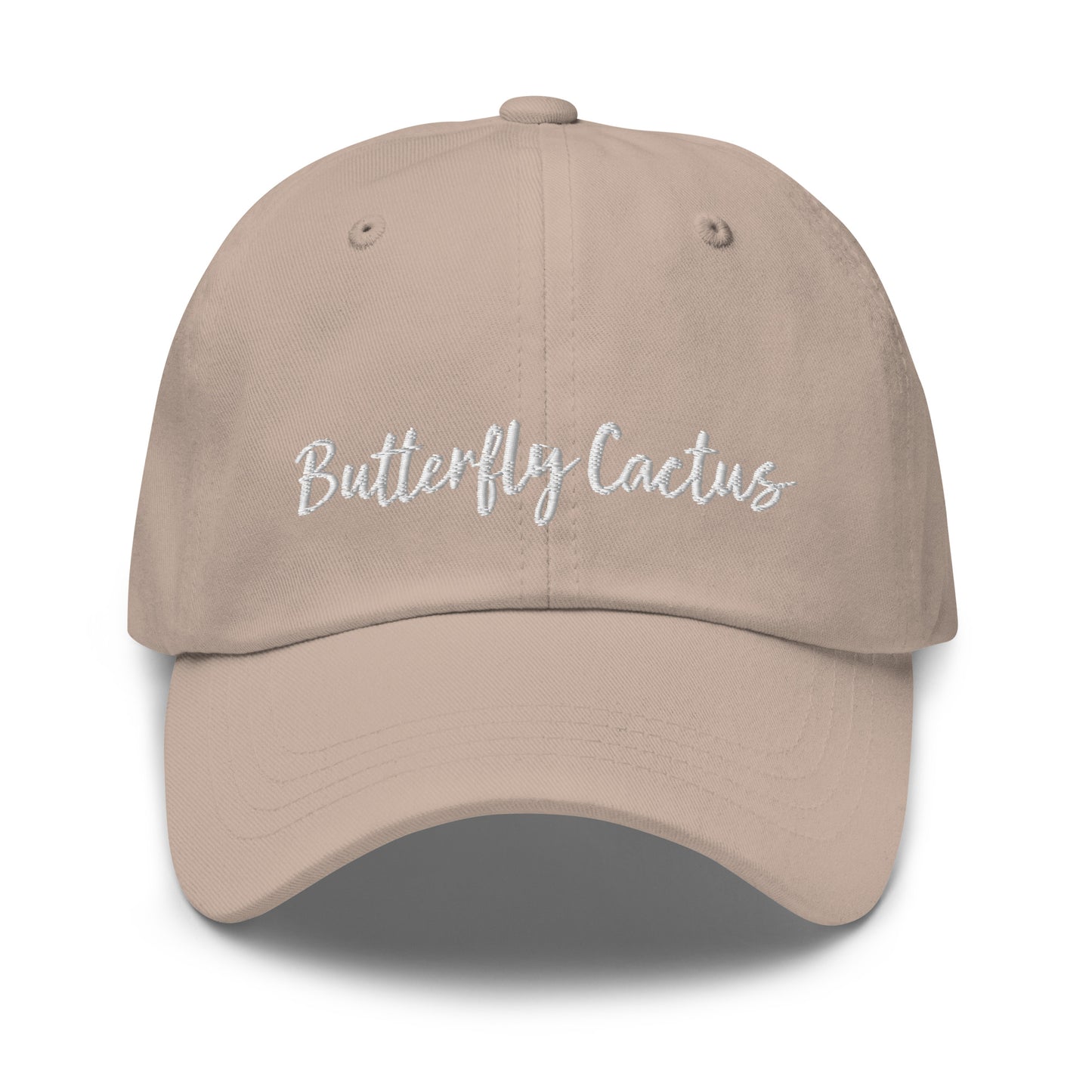 White Butterfly Cactus Mama Hat