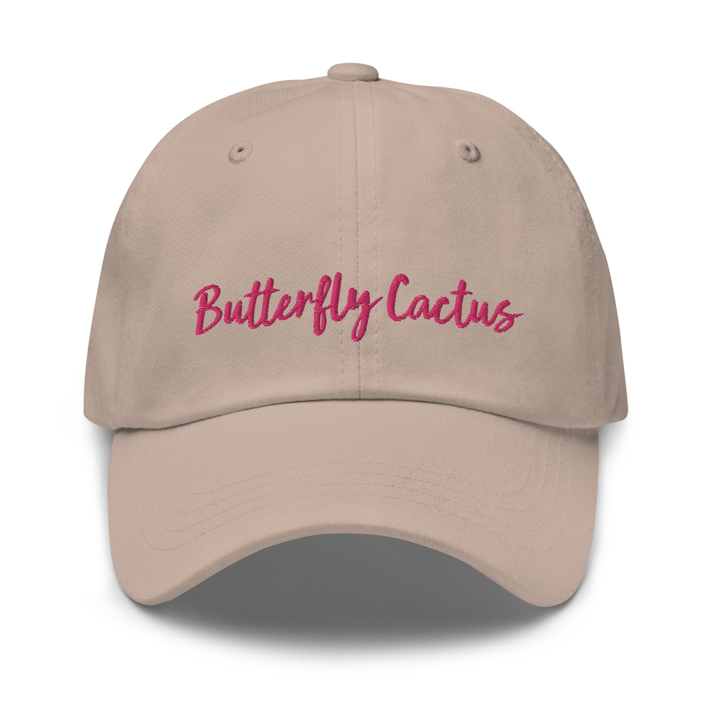 Pink Butterfly Cactus Mama Hat