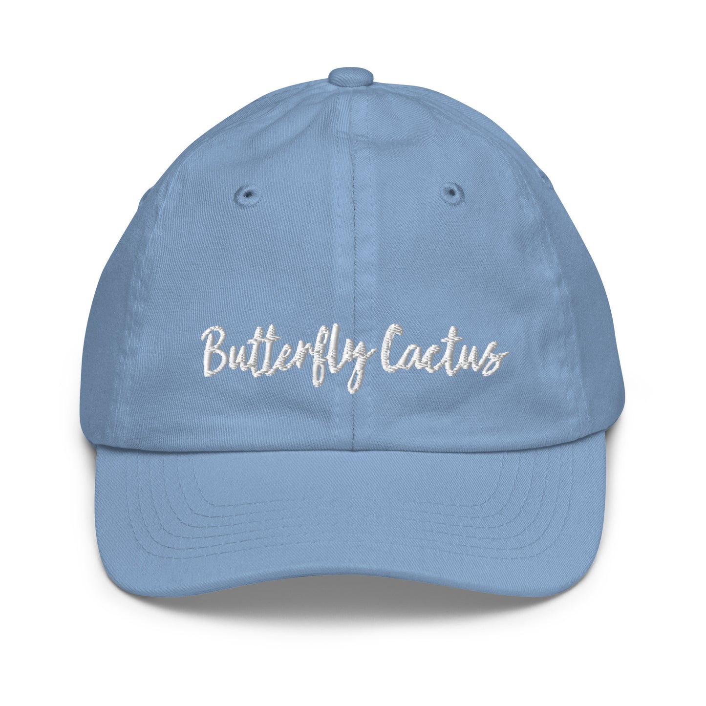 White Butterfly Cactus Mini Hat