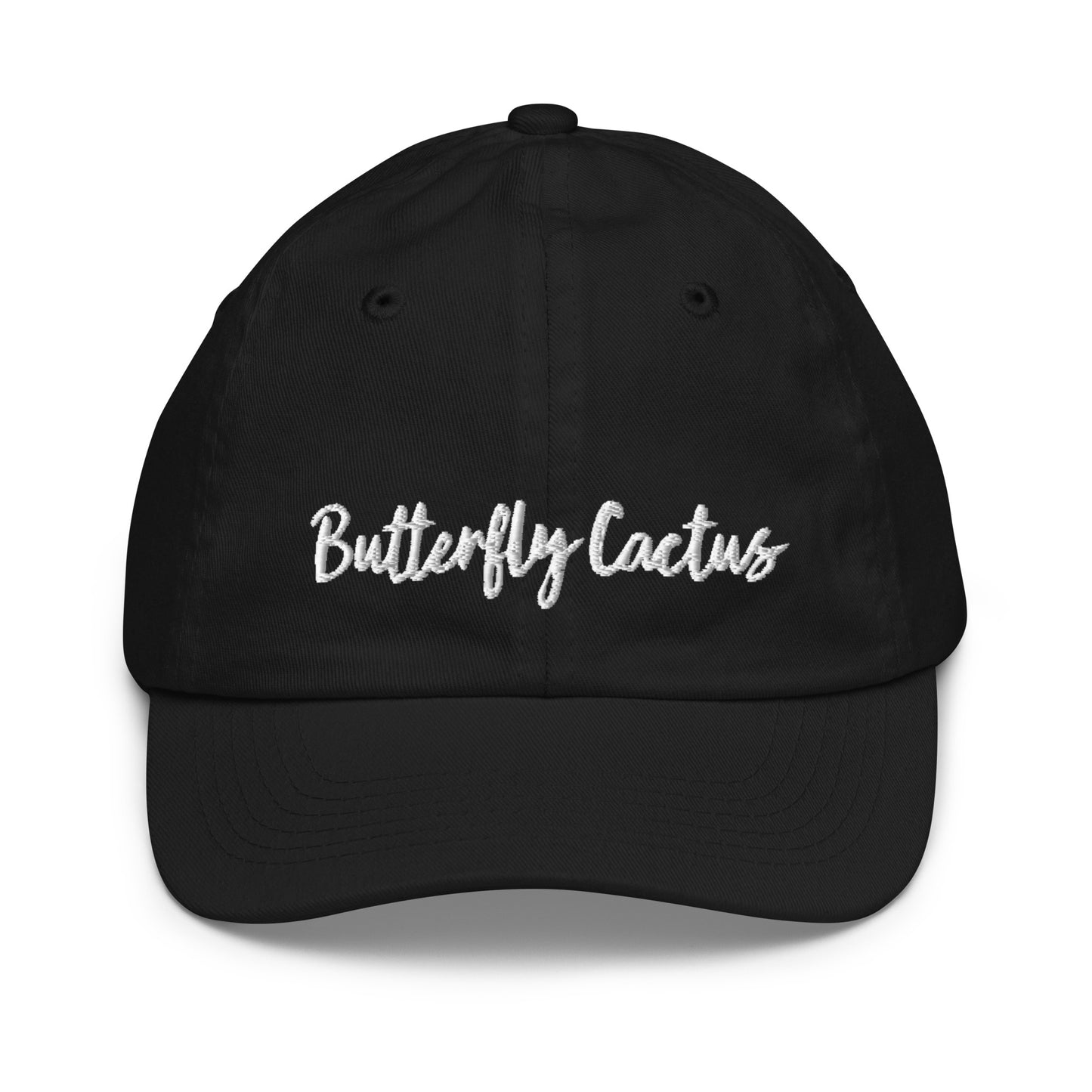 White Butterfly Cactus Mini Hat