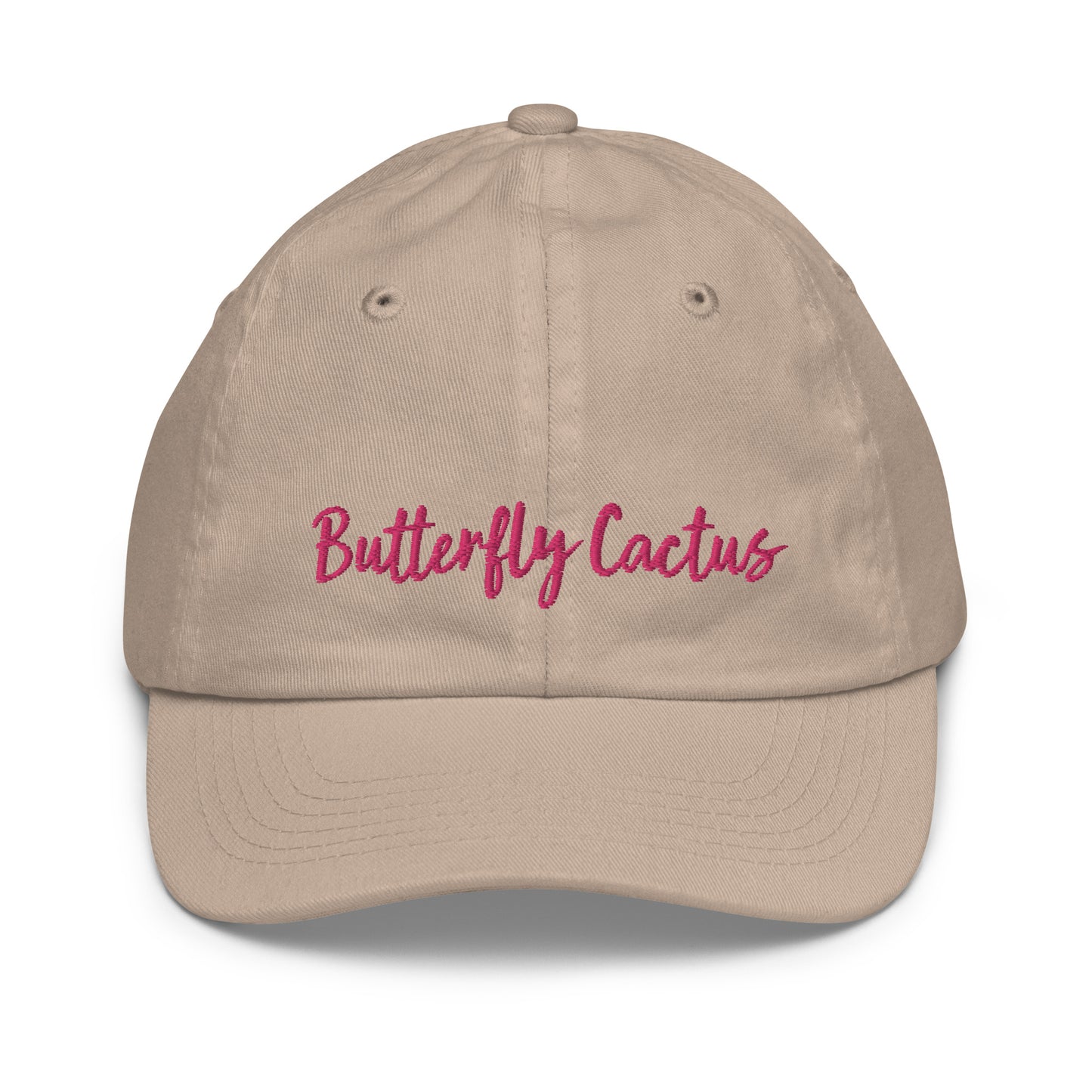 Pink Butterfly Cactus Mini Hat