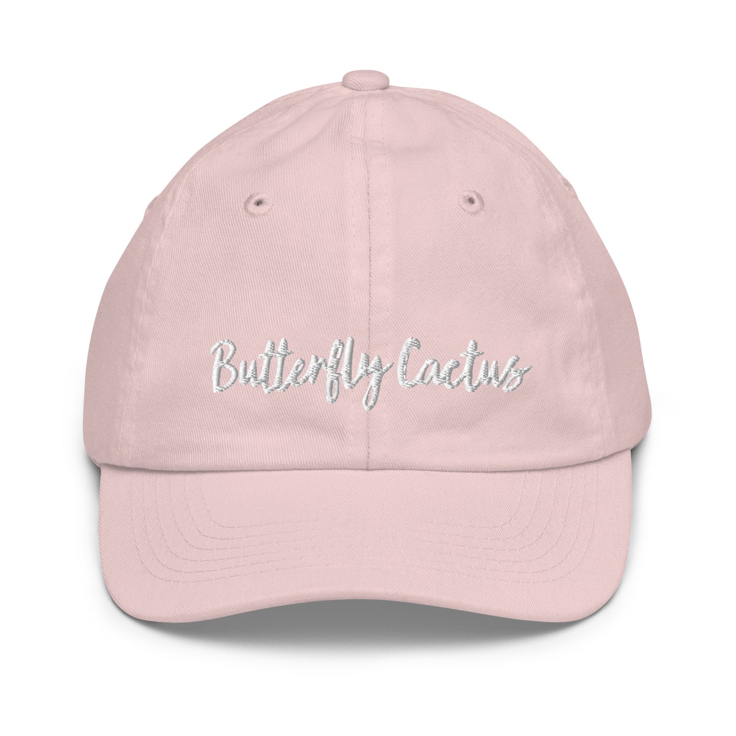 White Butterfly Cactus Mini Hat