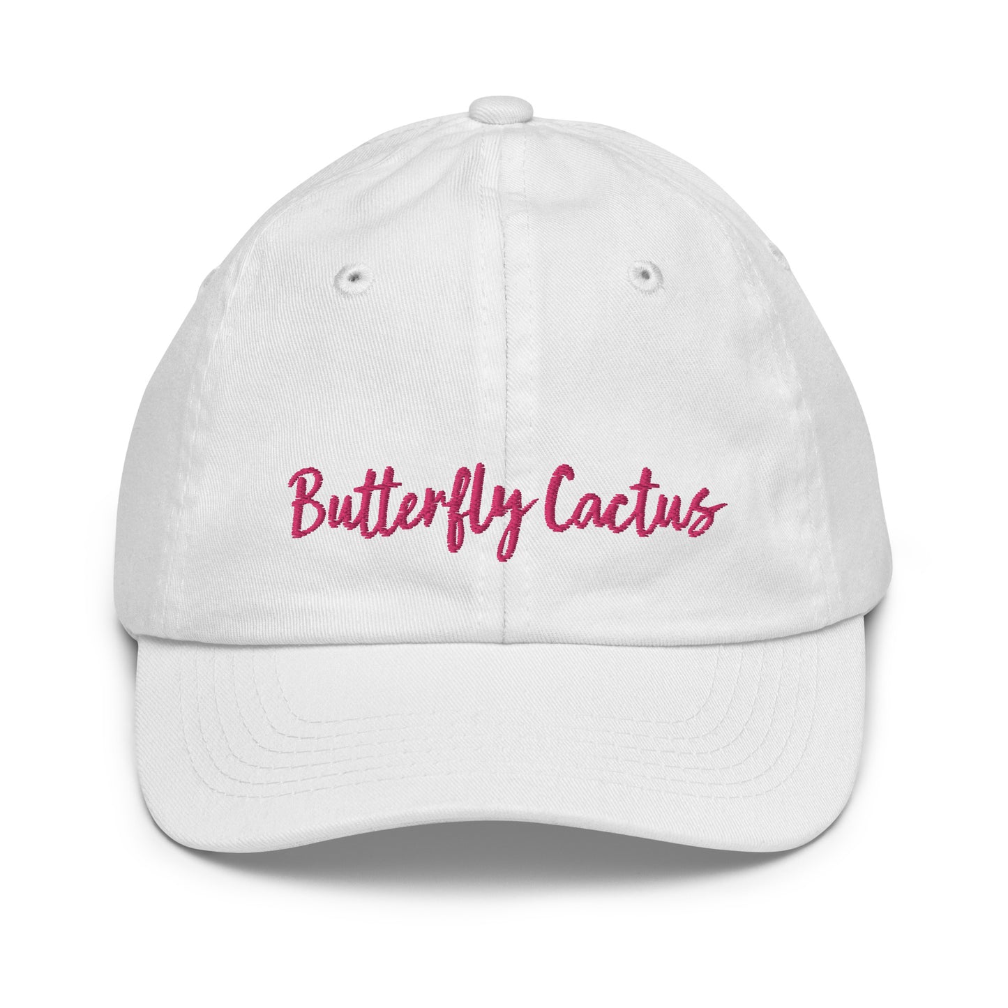 Pink Butterfly Cactus Mini Hat